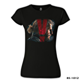 Metal Gear Solid V - The Phantom Pain Siyah Bayan Tshirt