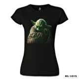 Star Wars - Yoda 3 Siyah Bayan Tshirt