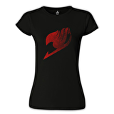 Fairy Tail - Logo 2 Siyah Bayan Tshirt
