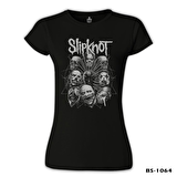 Slipknot - Deca Siyah Bayan Tshirt