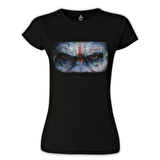 Maymunlar Gezegeni Siyah Bayan Tshirt