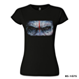 Maymunlar Gezegeni Siyah Bayan Tshirt