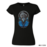 Mortal Combat - Sub Zero Siyah Kadın Tshirt