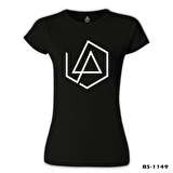 Linkin Park - Logo 4 Siyah Bayan Tshirt