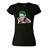 Suicide Squad - Joker Hand Siyah Bayan Tshirt