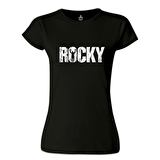 Rocky - Win Siyah Bayan Tshirt