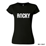 Rocky - Win Siyah Bayan Tshirt