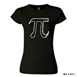 Matematik - Pi 14 Siyah Bayan Tshirt