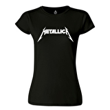 Metallica - Logo II Siyah Bayan Tshirt