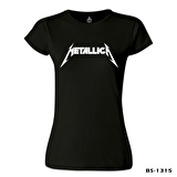 Metallica - Logo II Siyah Bayan Tshirt