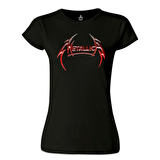 Metallica - All Metal Logo Siyah Bayan Tshirt