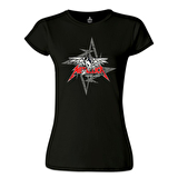 Metallica - Seek and Destroy Logo Siyah Bayan Tshirt