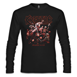 Kreator - Pleasure to Kill Siyah Erkek Sweatshirt