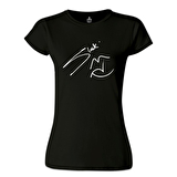 Shakira - Sign Siyah Bayan Tshirt