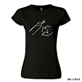 Shakira - Sign Siyah Bayan Tshirt