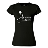Joe Satriani - Gitar Siyah Bayan Tshirt