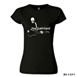 Joe Satriani - Gitar Siyah Bayan Tshirt