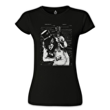Slash - Guitar Siyah Bayan Tshirt