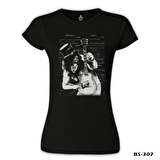 Slash - Guitar Siyah Bayan Tshirt