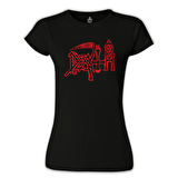 Death - Logo Siyah Bayan Tshirt