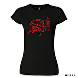 Death - Logo Siyah Bayan Tshirt