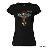 Judas Priest  - Angel Siyah Bayan Tshirt
