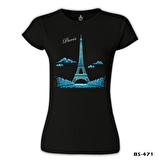 Parisian Siyah Bayan Tshirt