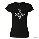 Multifandom Symbols Siyah Bayan Tshirt