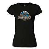 Jurassic World Siyah Bayan Tshirt