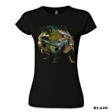 Jurassic World II Siyah Kadın Tshirt