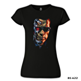Terminatör Siyah Bayan Tshirt