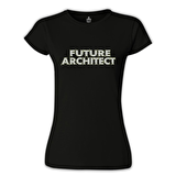 Future Architect Siyah Bayan Tshirt