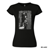 Charlie Chaplin Siyah Bayan Tshirt