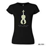 Sherlock - Get Out Siyah Bayan Tshirt