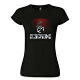 Scorpions - Red Poison Siyah Bayan Tshirt