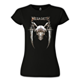 Megadeth - Vic 6 Siyah Bayan Tshirt