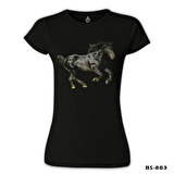At 4 Siyah Bayan Tshirt