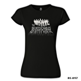 The Bruntouchables Siyah Bayan Tshirt