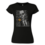 Half Life 2 - Rise and Shine  Siyah Bayan Tshirt