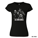 Scorpions - Group Siyah Bayan Tshirt