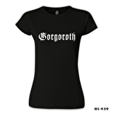 Gorgoroth - Logo Siyah Bayan Tshirt