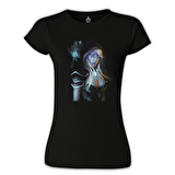 Dota 2 - Drow Ranger 2 Siyah Bayan Tshirt