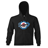 Vespa - Lexington Siyah Erkek Kapşonlu