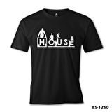 House - Thing is Siyah Erkek Tshirt