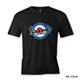 Vespa - Lexington Siyah Erkek Tshirt