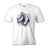 Buz Pateni Beyaz Erkek Tshirt