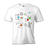 Kimya - Formül Beyaz Erkek Tshirt