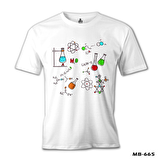 Kimya - Formül Beyaz Erkek Tshirt