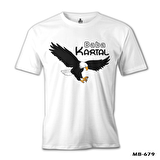 Baba Kartal Beyaz Erkek Tshirt