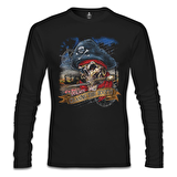 Kurukafa - Korsan Siyah Erkek Sweatshirt